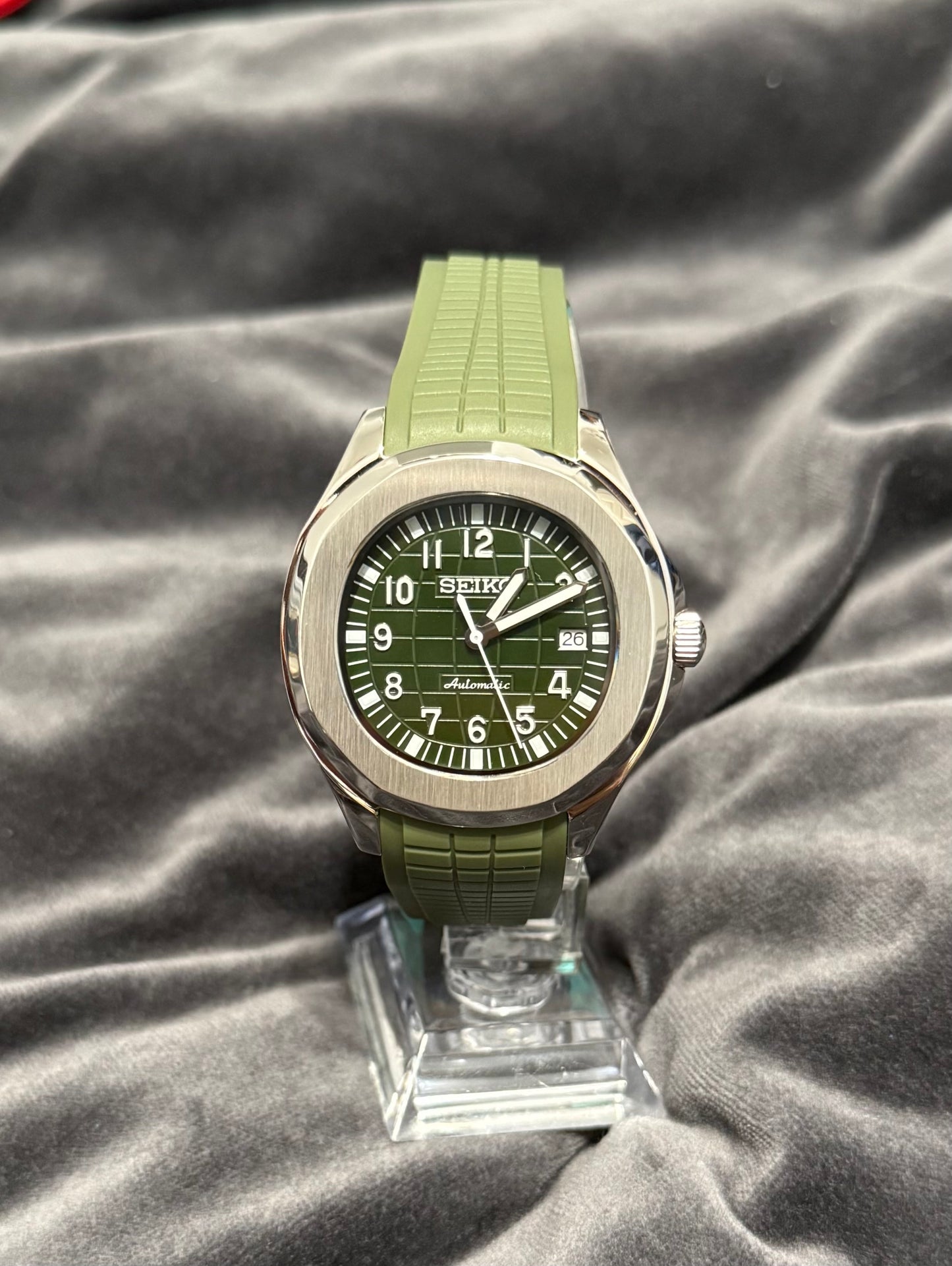 Seiko Mod Grenade Green