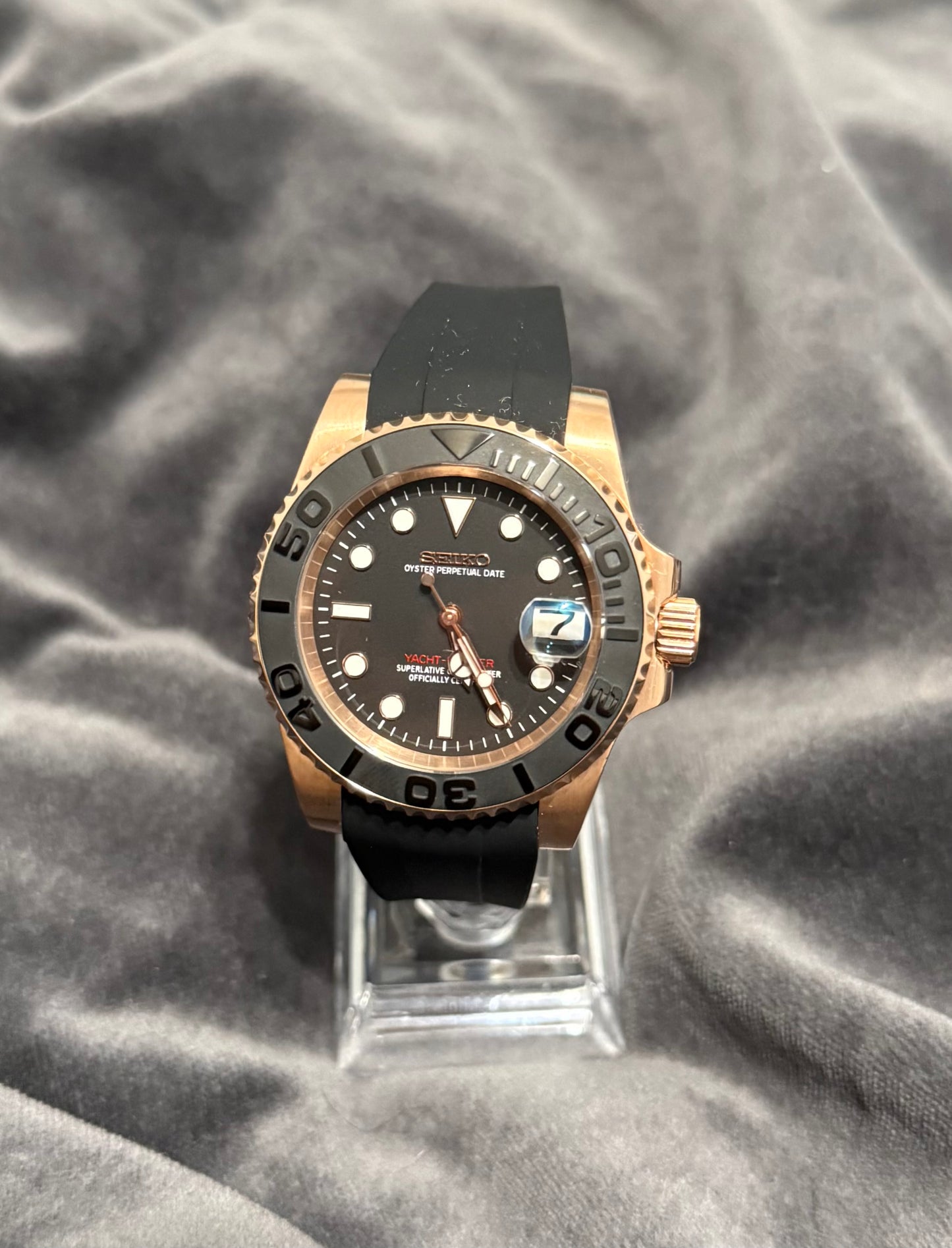 Seiko Mod Rose Gold