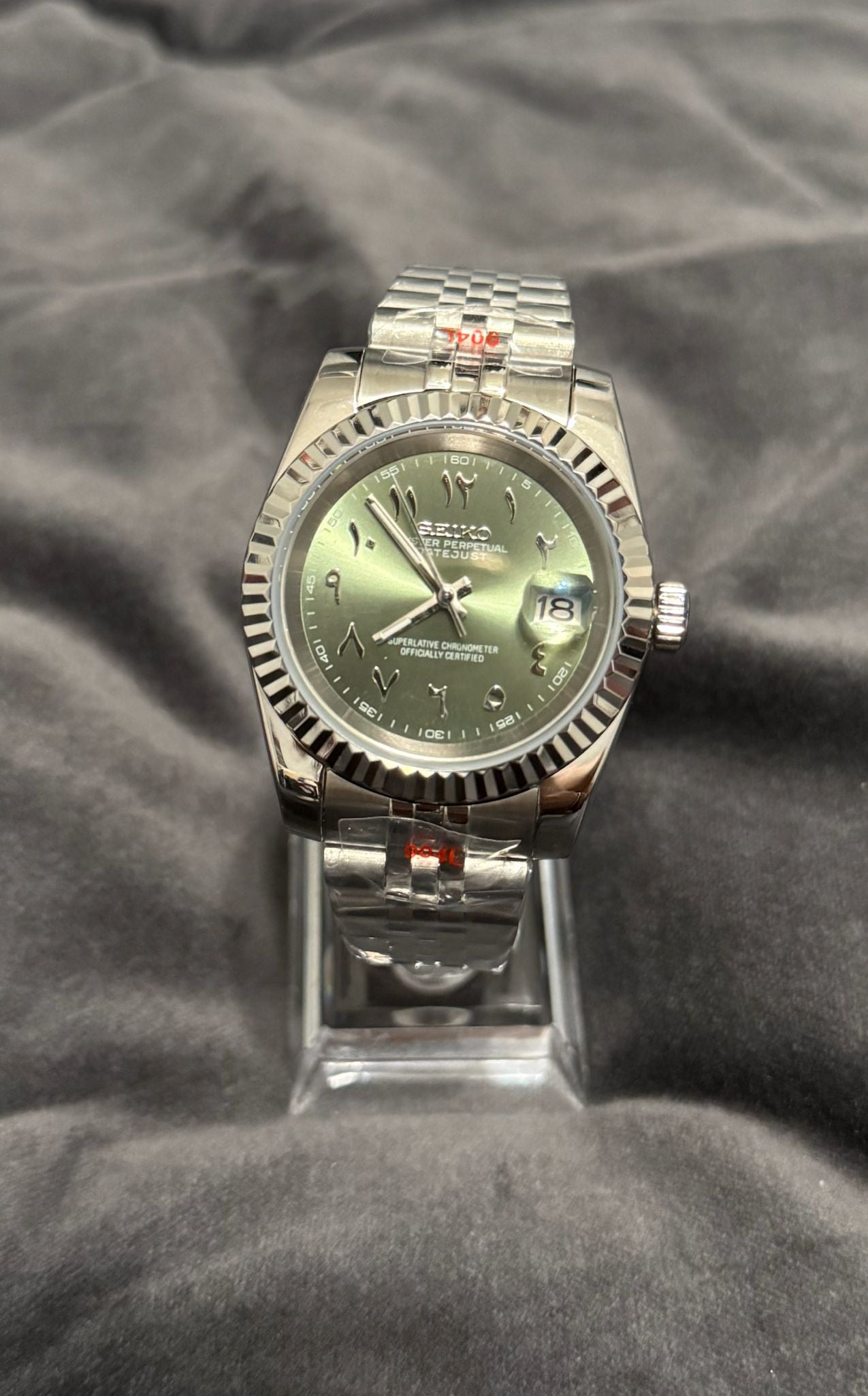 Seiko Mod Green Arabic