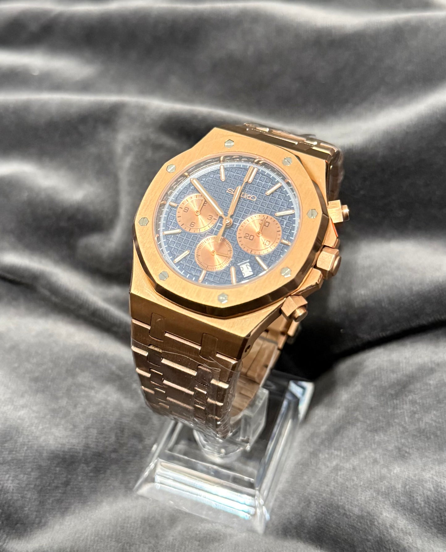 Seiko Mod AP Rose Gold – Mod Watch Central