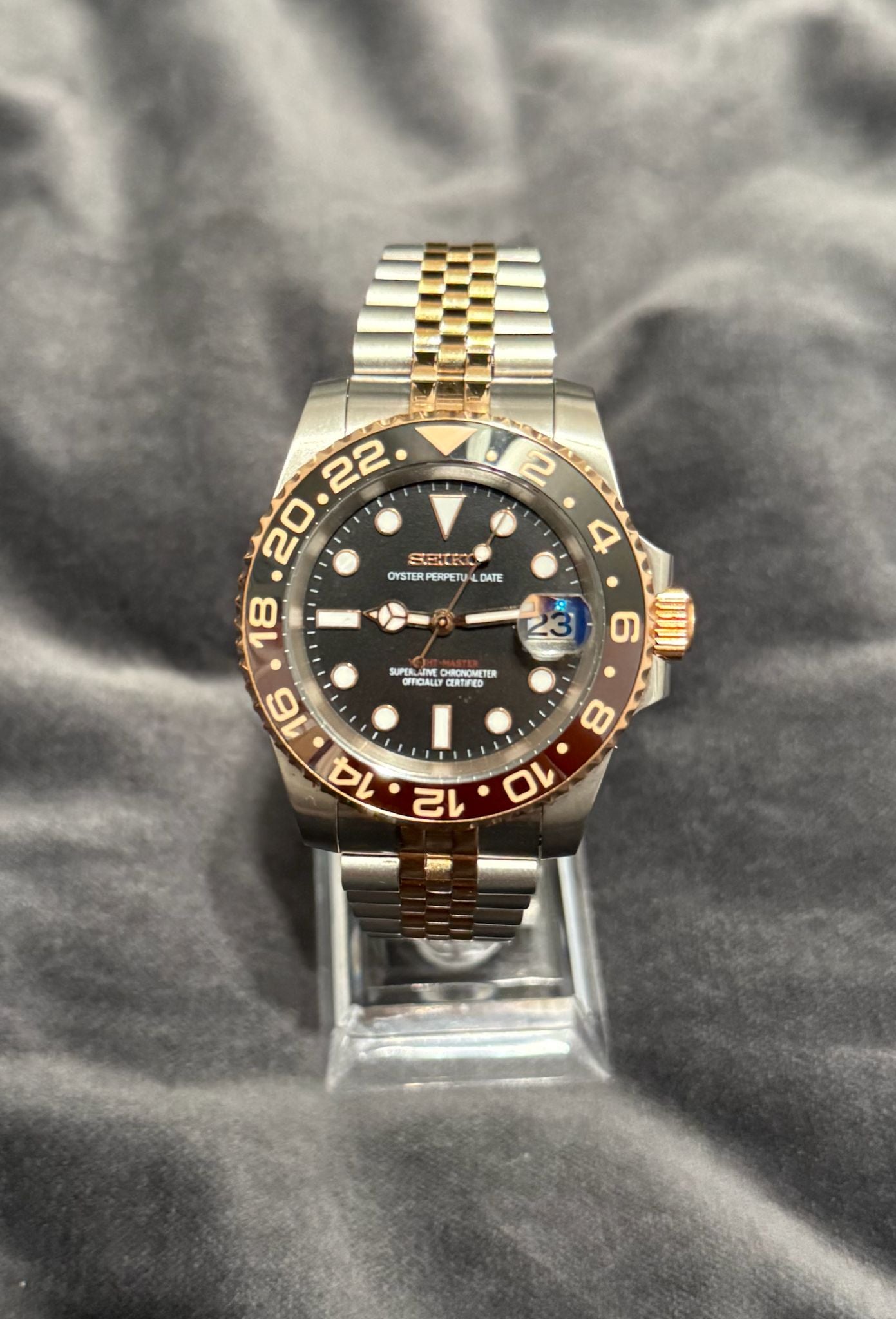 Seiko Mod Root Beer