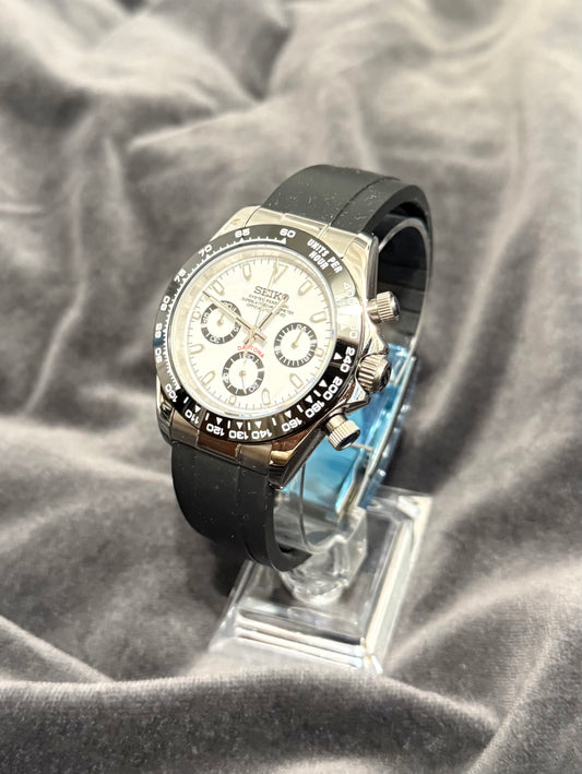 Seiko Mod Daytona Panda